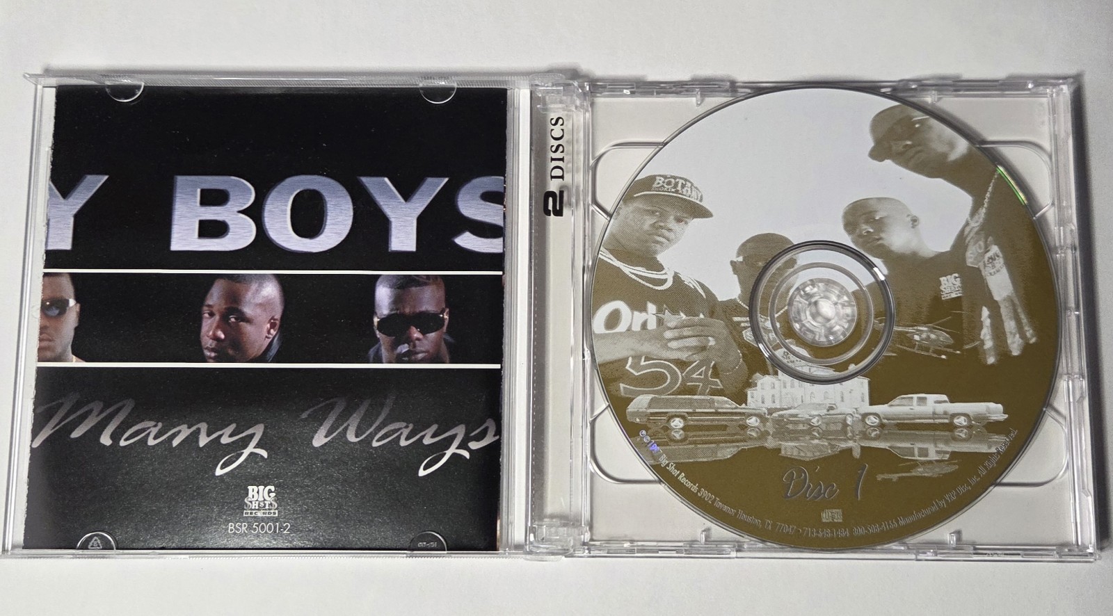 Botany Boys Thought of Many Ways 2 CD OG Press 1997 Houston TX DJ Screw RARE