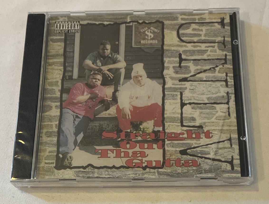 Straight Out Tha Gutta [PA] by U.N.L.V. (CD, 1998, Cash Money) Sealed/Cracked
