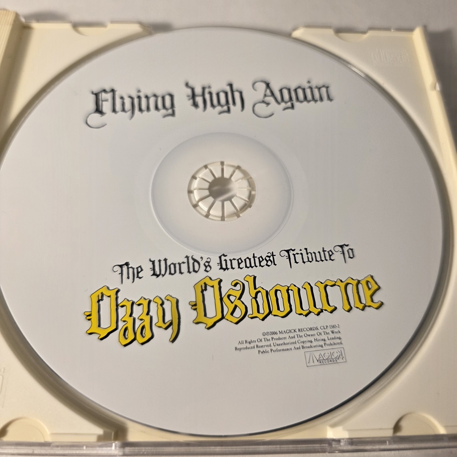 Flying High Again: World's Greatest Tribute to Ozzy Osbourne CD Various Artists