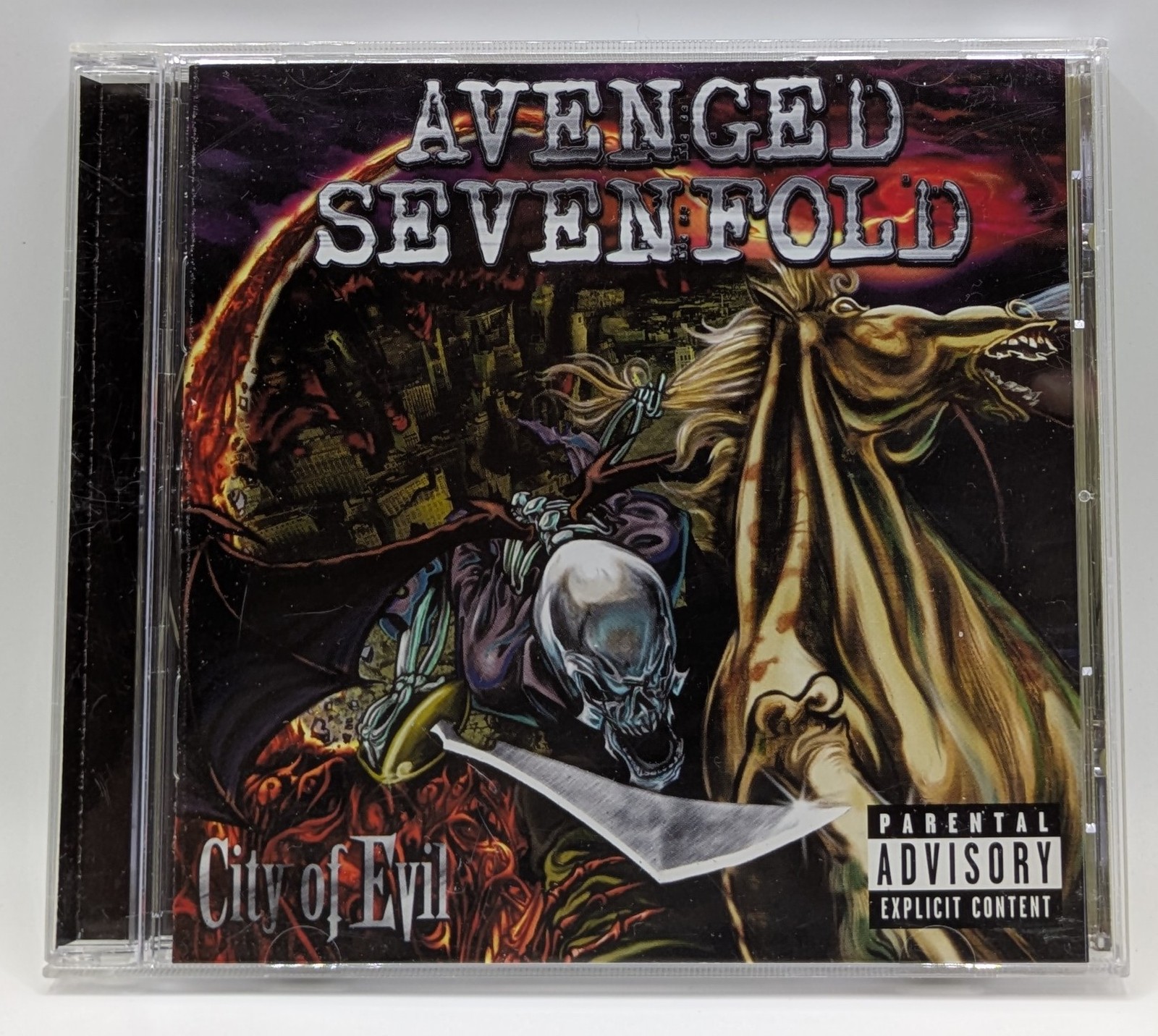 Avenged Sevenfold - City of Evil CD Album (2005) - Excellent Condition Metal