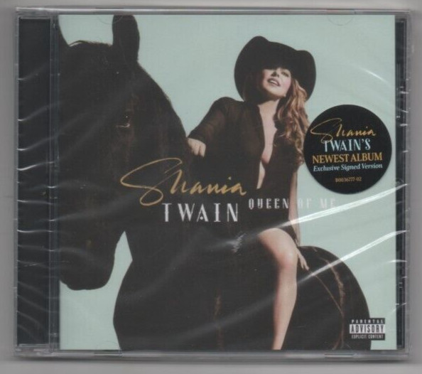 Shania Twain Queen Of Me Exclusive Signed Version CD Limited Edition Autographed