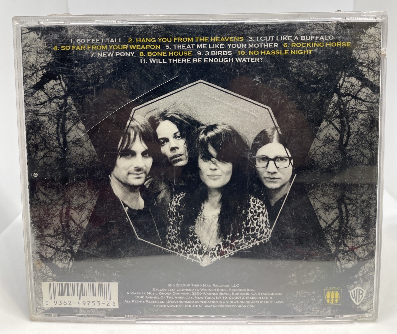 The Dead Weather – Horehound CD Album Third Man Records/Warner Bros. Records 09