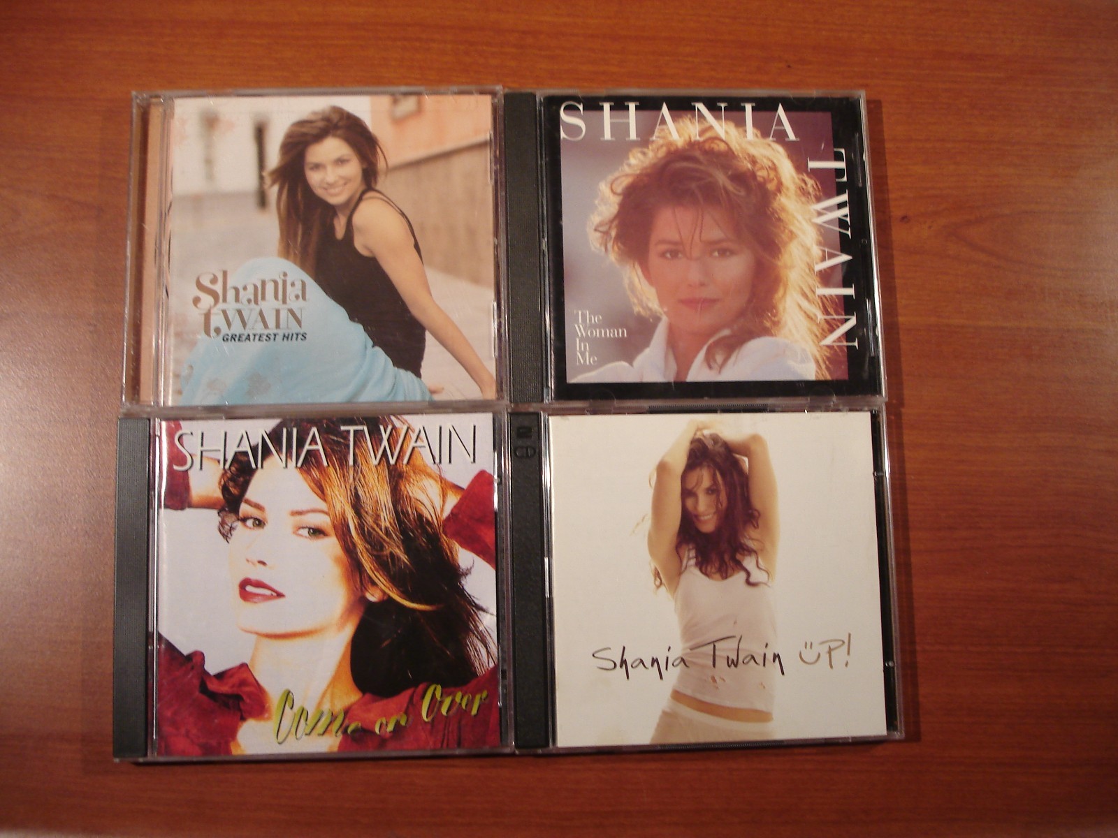 Shania Twain 4 CD Lot ~ Come On Over, UP!, Woman in Me & Greatest Hits
