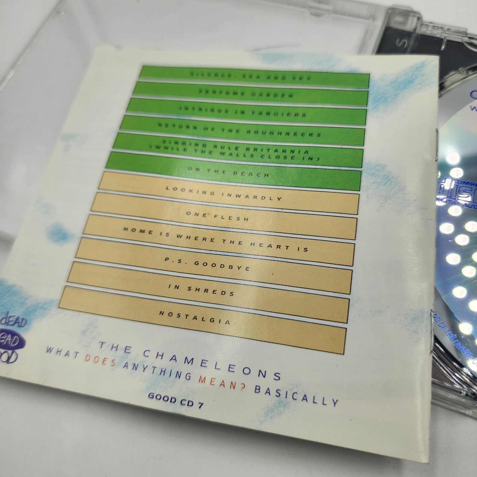The Chameleons - What Does Anything Mea? Basically CD Dead Good 1995 *pre-owned