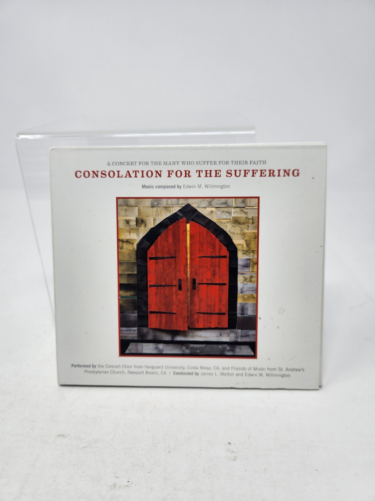 Consolation For The Suffering CD Edwin M Willmington sacred classical 2018