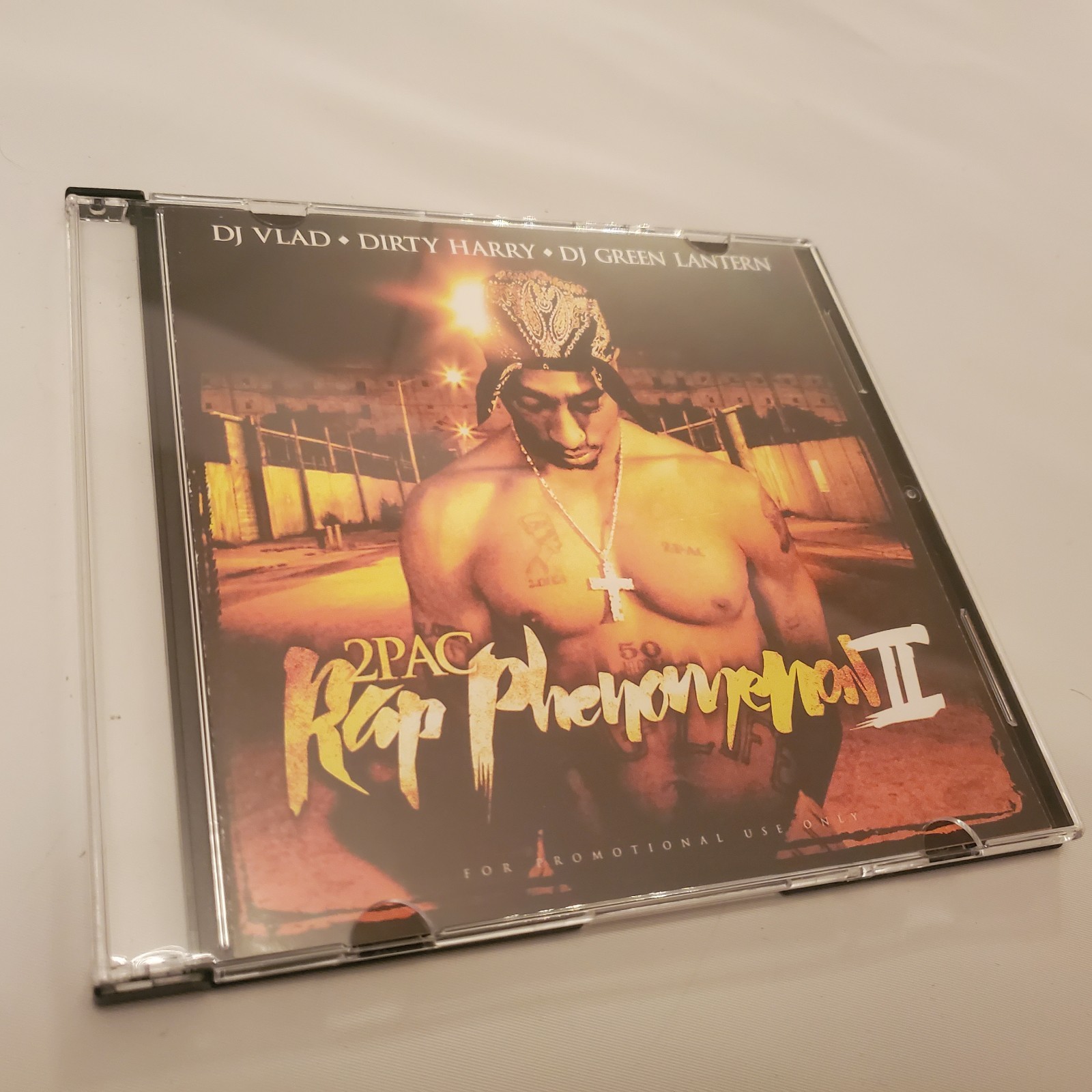 DJ Vlad tv Dirty Harry Green Lantern Present 2Pac Rap Phenomenon 2 Pac 2004 CD
