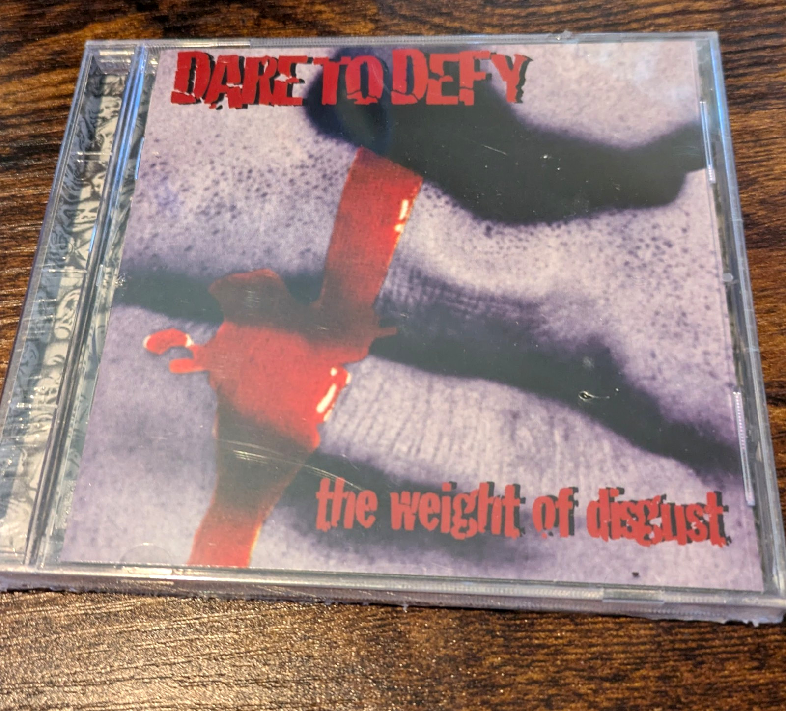 DARE TO DEFY - WEIGHT OF DISGUST HARDCORE 1995 INTEGRITY GUT INSTINCT FURY OF V