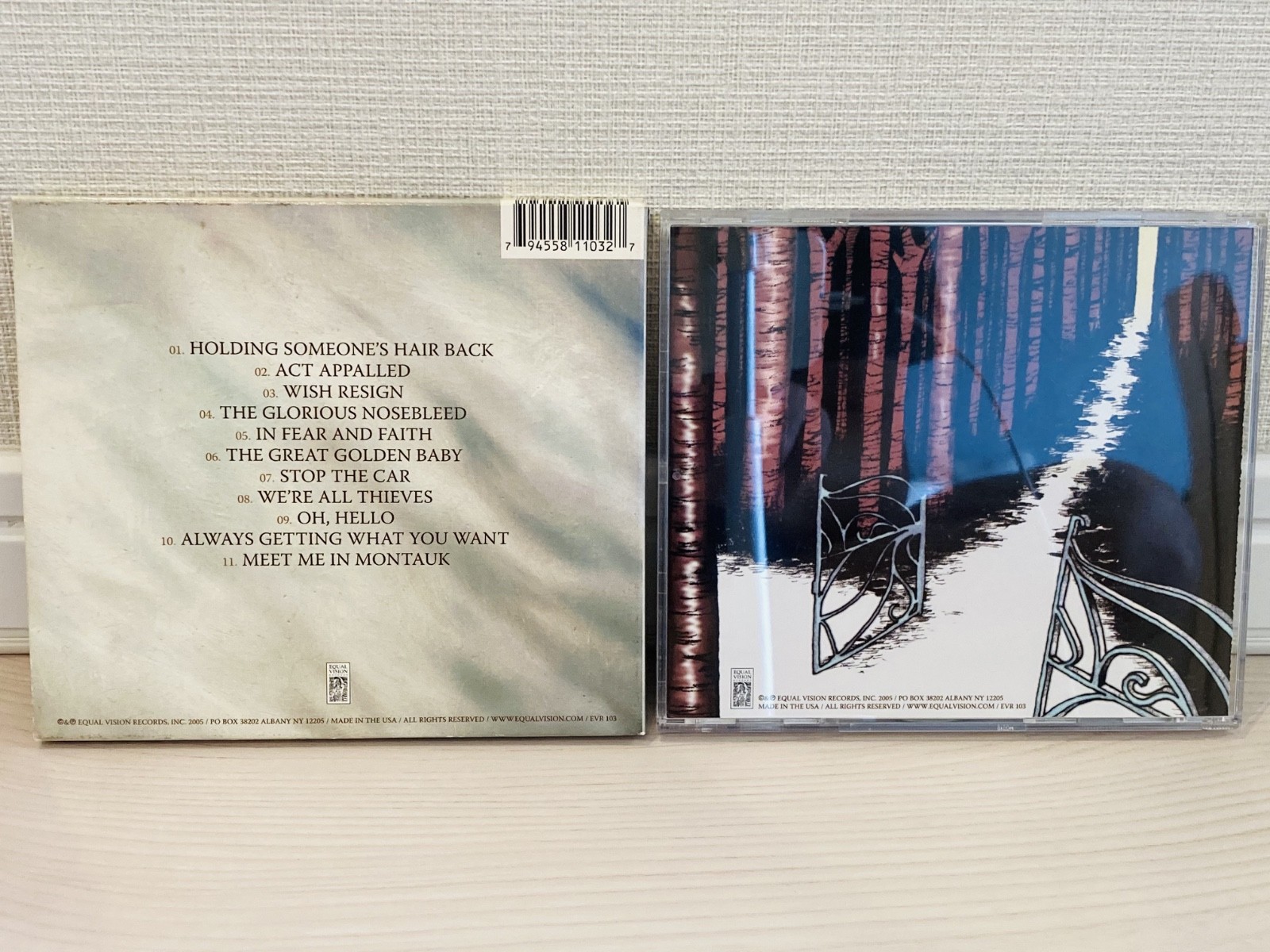 Circa Survive Juturna CD 2005 US EVR103 Anthony Green Saosin Taken Emo
