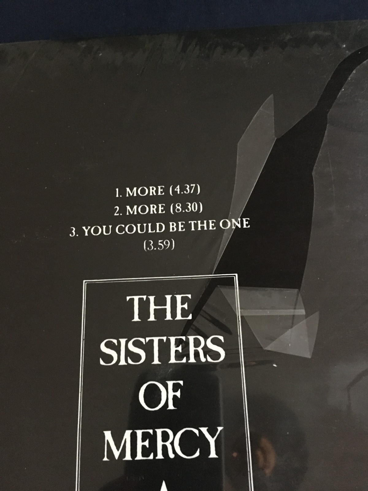 Sisters Of Mercy-More (4:37/8:30)You Could Be The One *German CD in 12" Sleeve*
