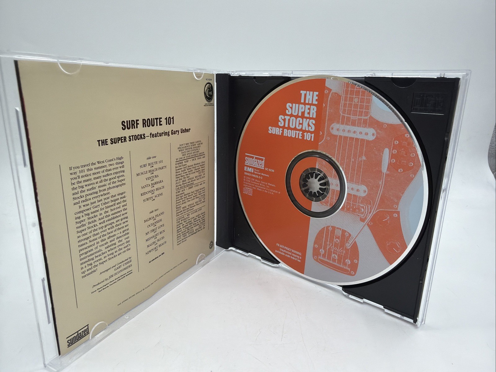 SUPER STOCKS - SURF ROUTE 101 (CD 2006) **12 TRACKS** SUNDAZED