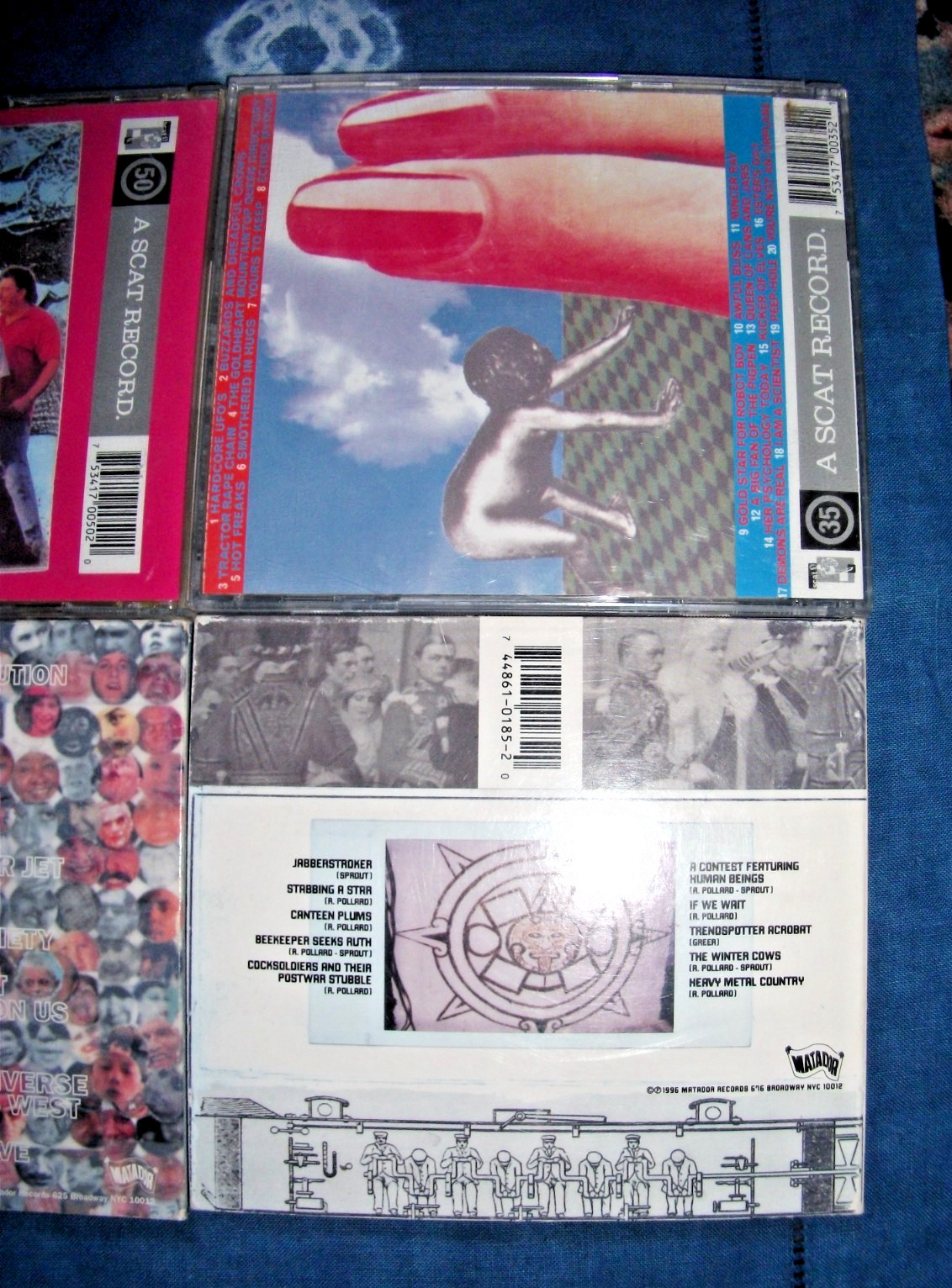 Guided By Voices CD Lot of 6 Original 1990s Robert Pollard 90s Indie Rock