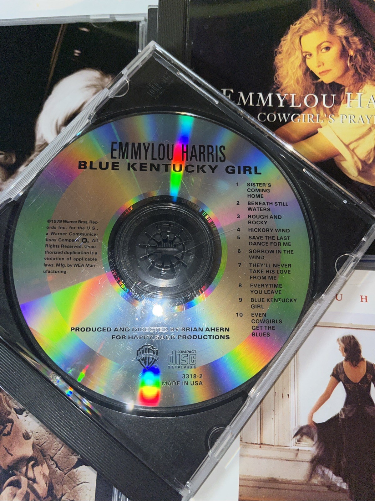 Emmylou Harris 17 CD Lot with Mark Knopfler Linda Ronstadt Dolly Parton - VG