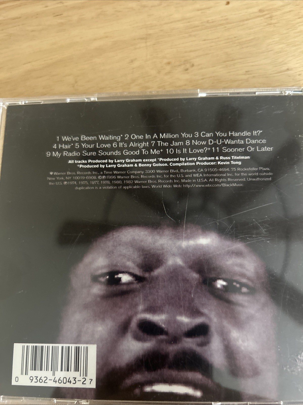 The Best of Larry Graham and Graham Central Station Vol. 1 CD Warner Bros