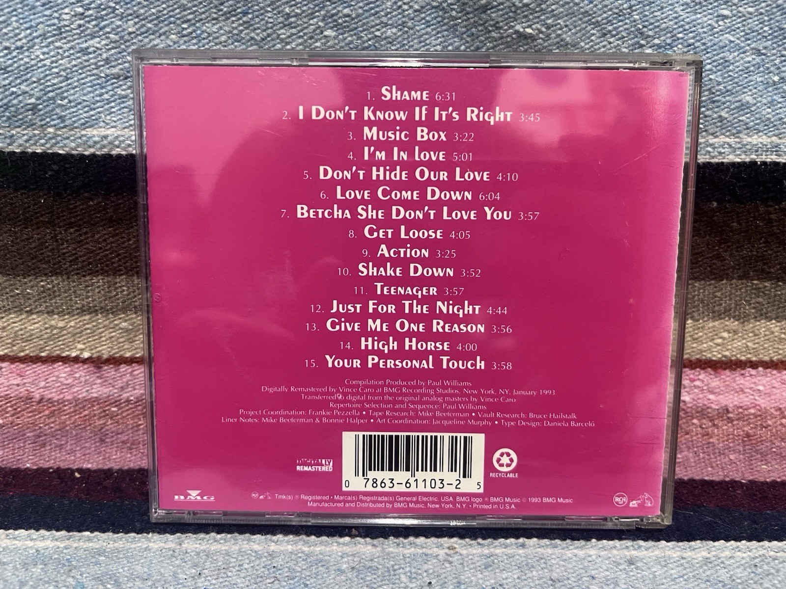 Evelyn King "Love Come Down: The Best Of" 1993 Disco Funk Soul Remastered CD VG+
