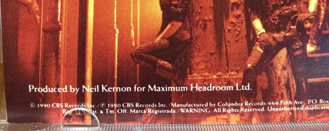 Heavens Edge - Self Titled (CD, 1990) Columbia Records CK-45262 HTF!