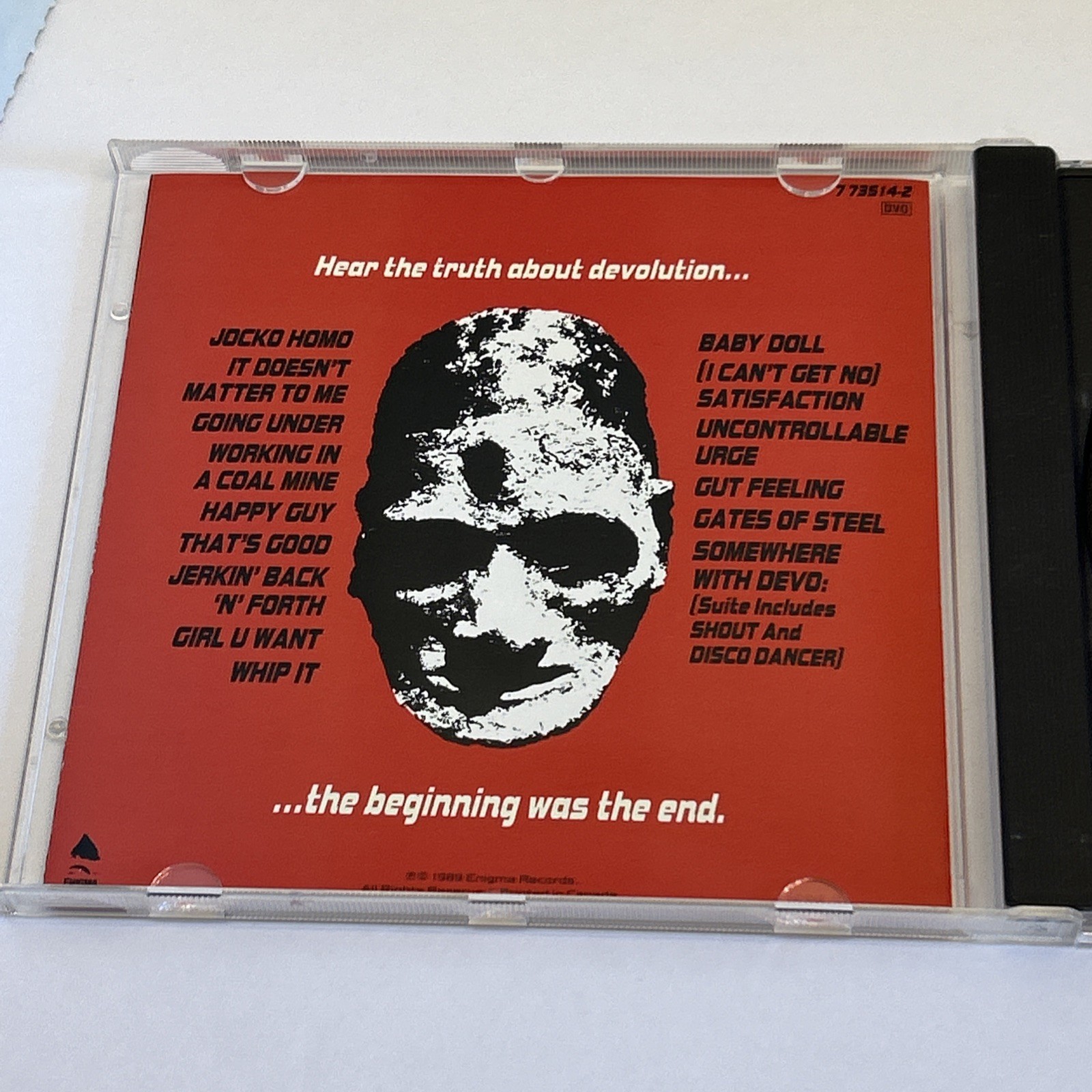 Devo CD Now It Can Be Told At The Palace 12/9/88 Live Rock New Wave Album 1989