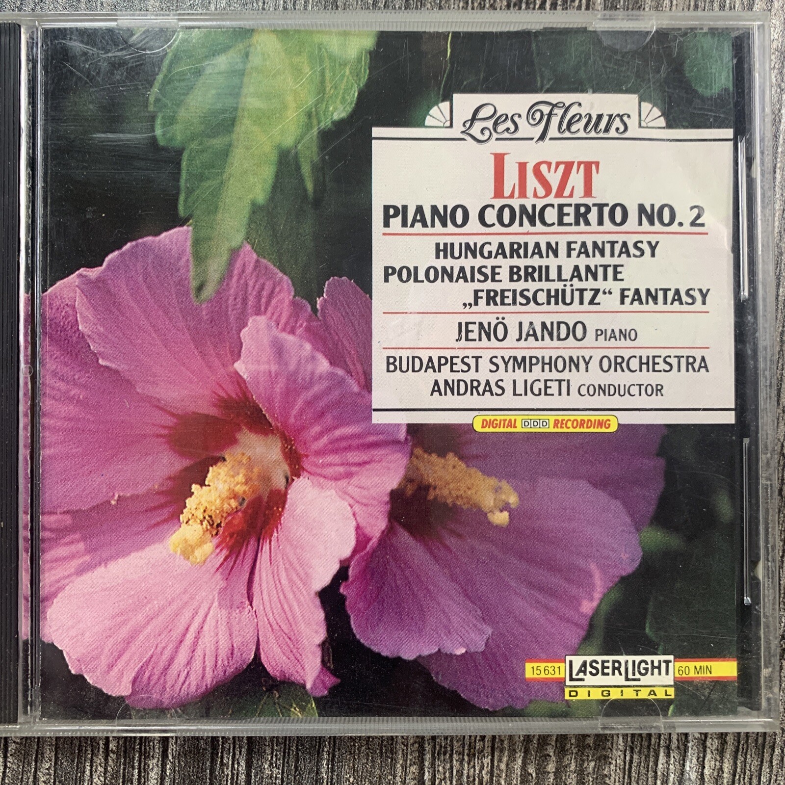 Liszt: Piano Concerto #2, Hungarian Fantasy CD
