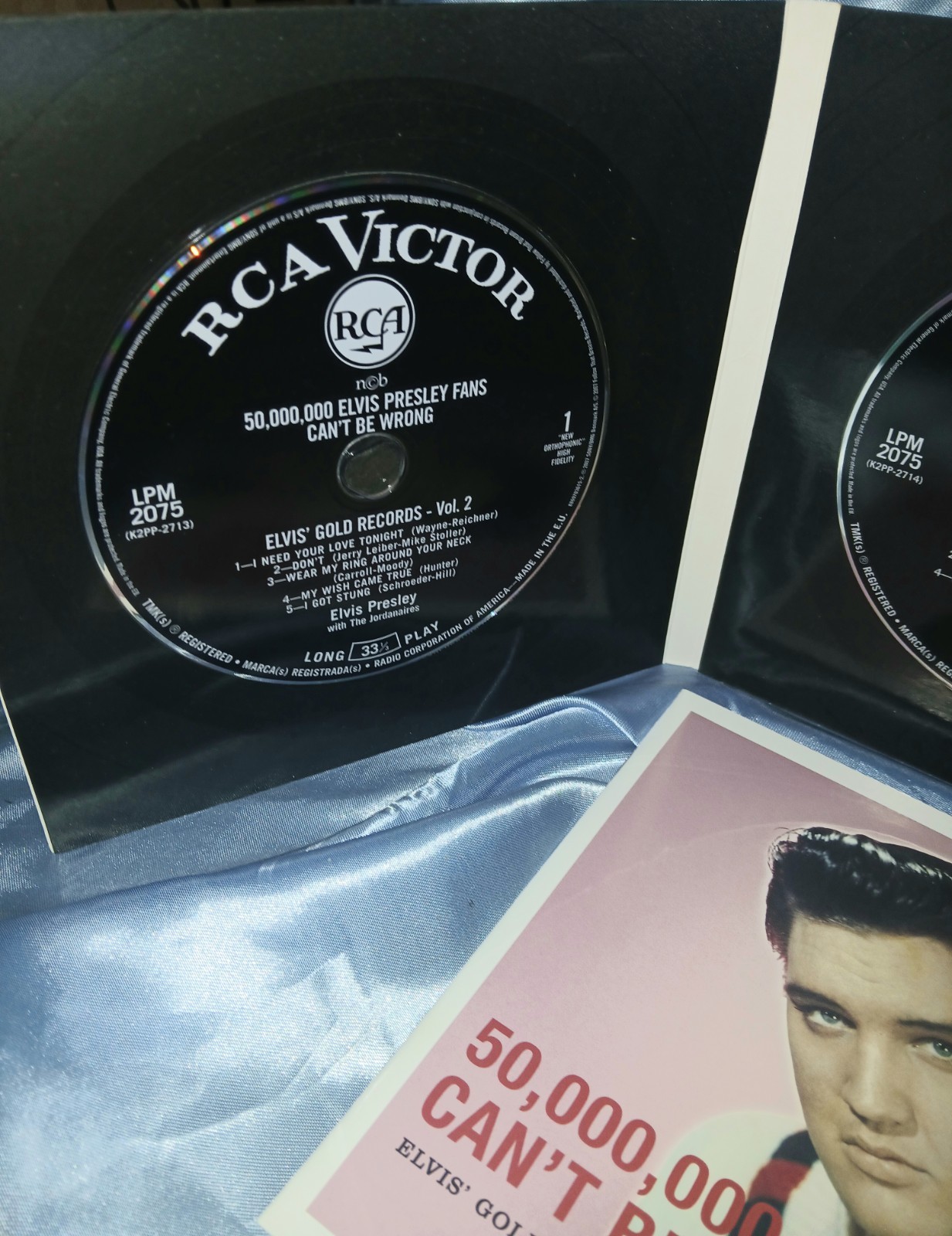 ELVIS 50 Million ELVIS FANS CAN'T BE WRONG FTD 2 CD NEW OOP GOLD RECORDS VOL 2