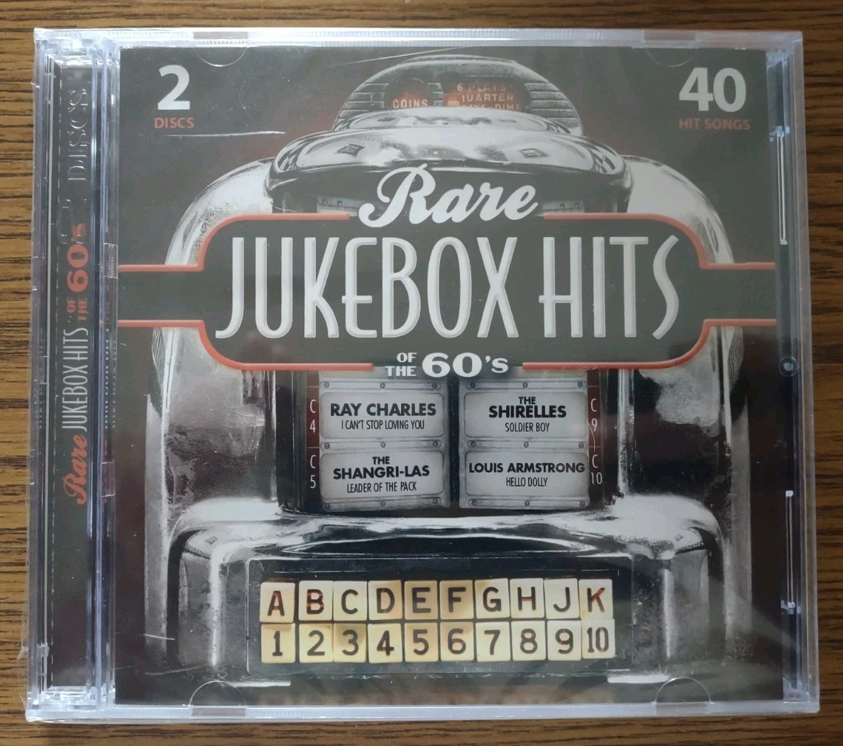 RARE JUKEBOX HITS OF THE 60'S - Various - TGG Direct 2015 - 2 CDs
