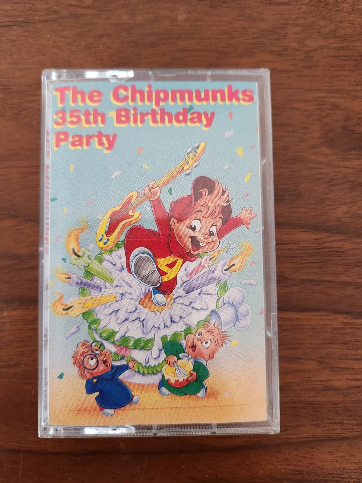 The Chipmunks 35th Birthday Cassette Tape VERY RARE Witch Doctor Beat It