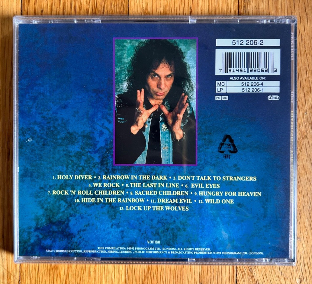 Dio - Diamonds, The Best Of, UK Import on Vertigo - Brand New Sealed CD