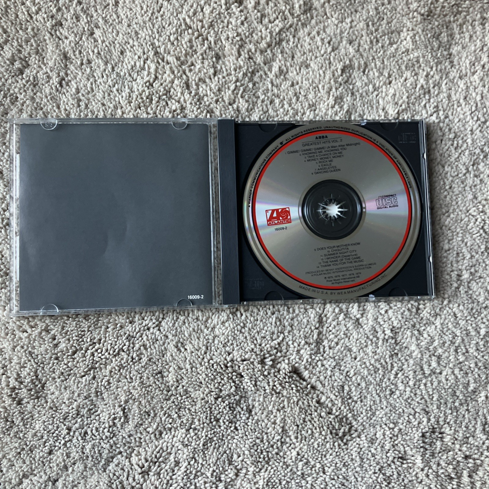 ABBA - Greatest Hits Volume 2 Cd Used Ships Free
