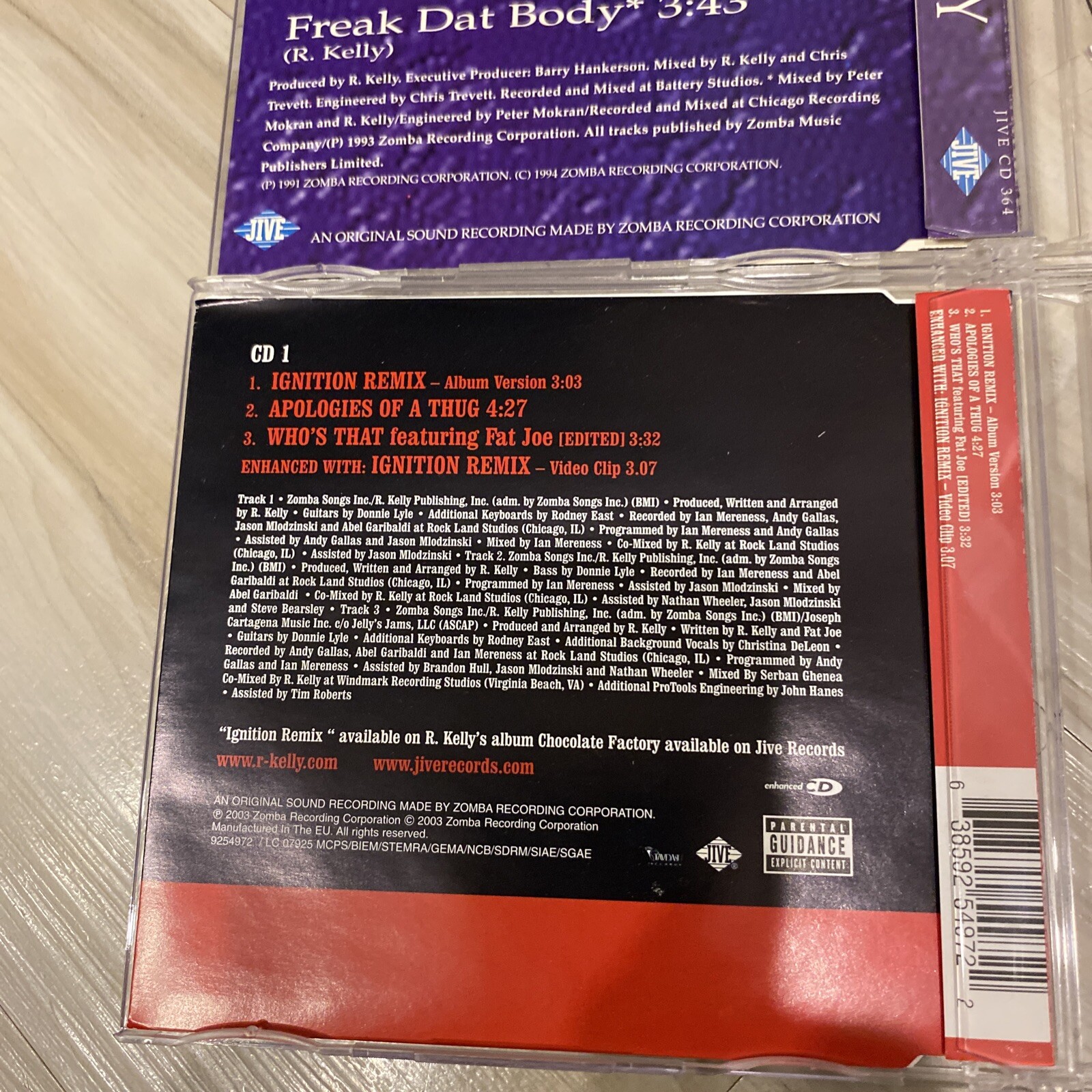 R. KELLY 5 CD LOT JAY-Z Unfinished Business 3D Cover R. 2 Imports Shes Got The