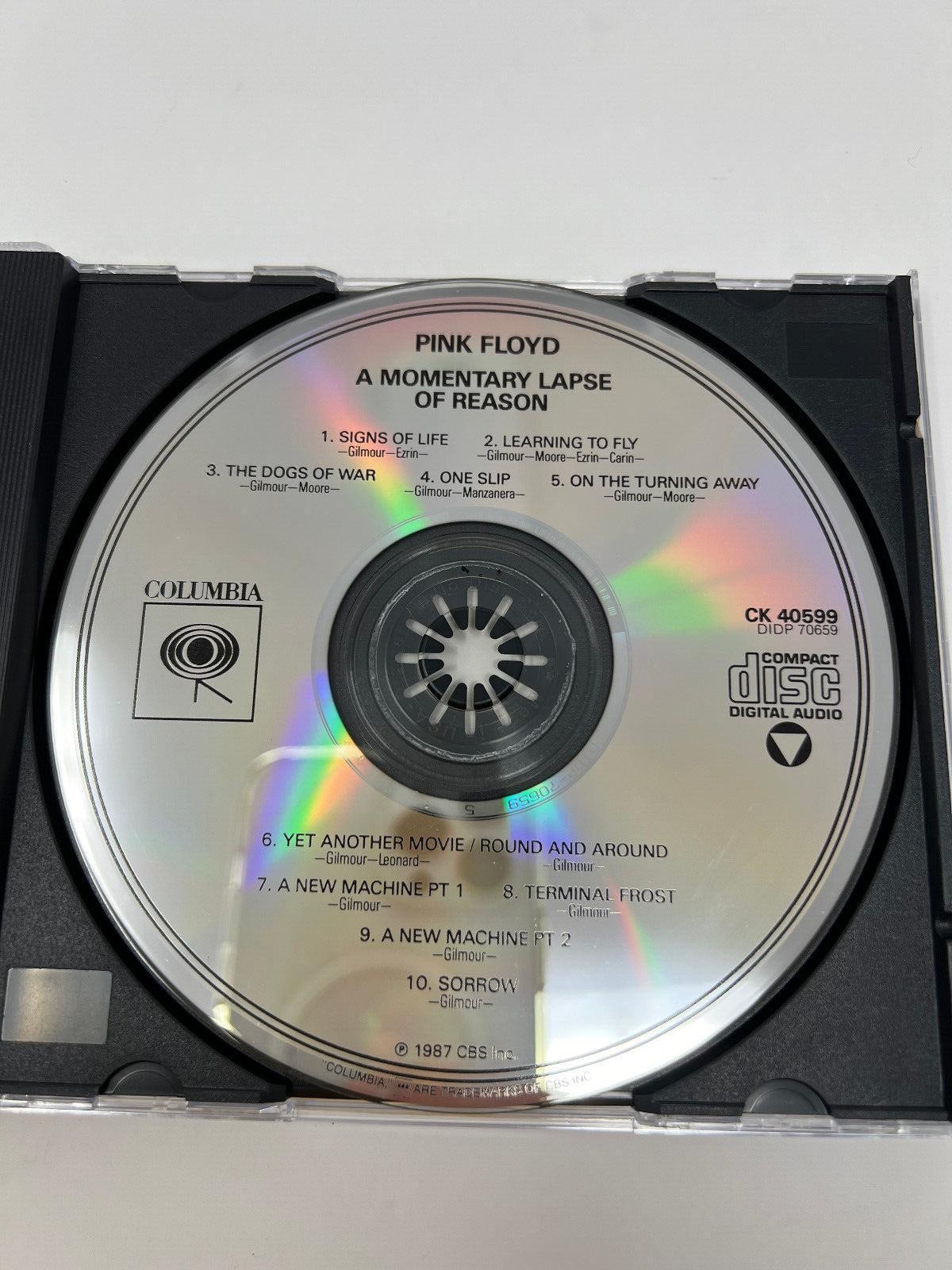 Pink Floyd A Momentary Lapse Of Reason M- CD David Gilmour Nick Mason Bob Ezrin!
