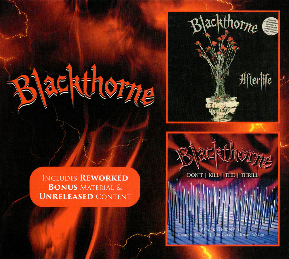 Blackthorne ~ Afterlife / Don't Kill The Thrill 2CD 2021 SFM UK •• NEW ••