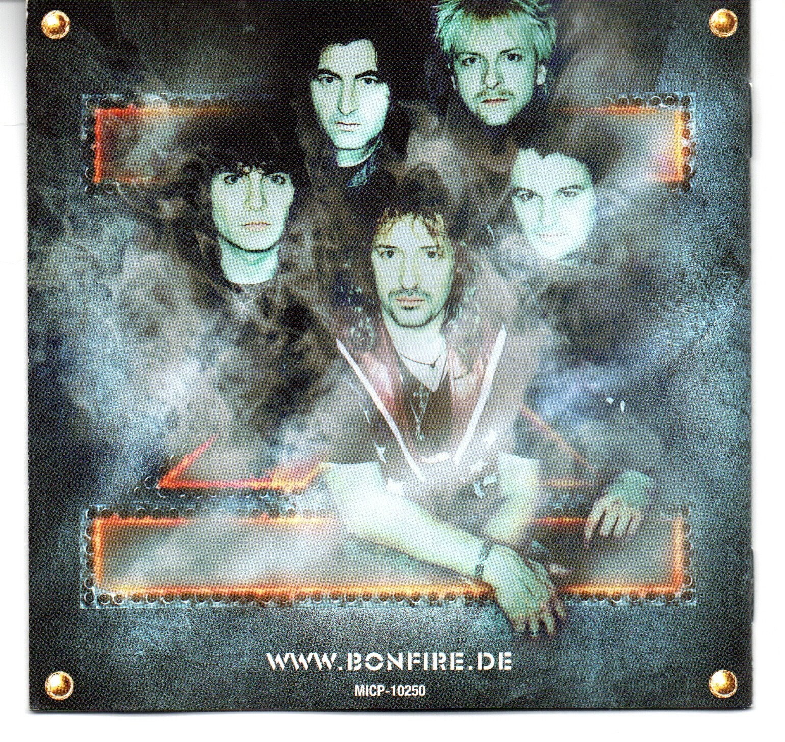 BONFIRE: STRIKE TEN CD JAPANESE PRESS HARD ROCK BONUS TRACK