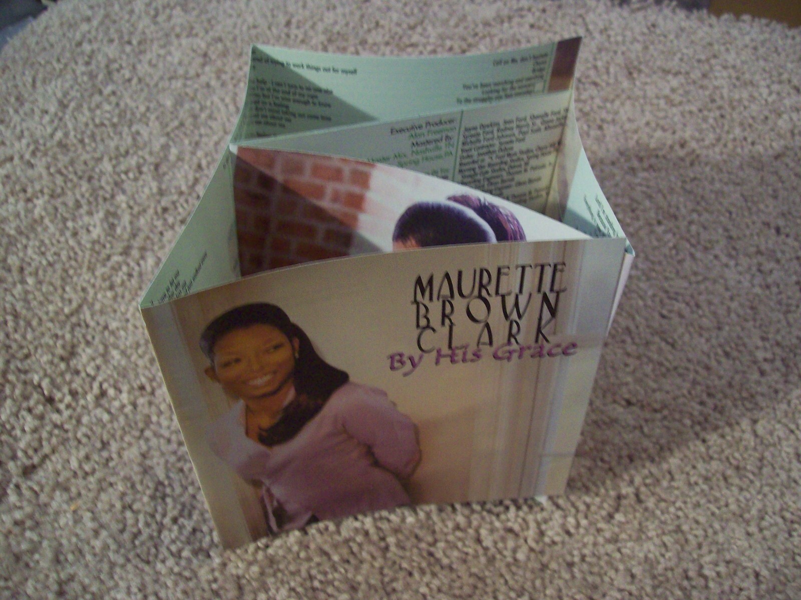 Maurette Brown Clark - By His Grace CD *RARE* 2002 AIR Records
