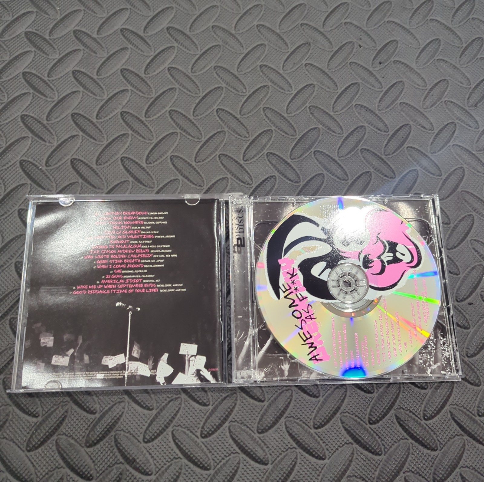 Green Day Awesome As F**K CD & DVD 2 Discs Live 2011 Tokyo Japan