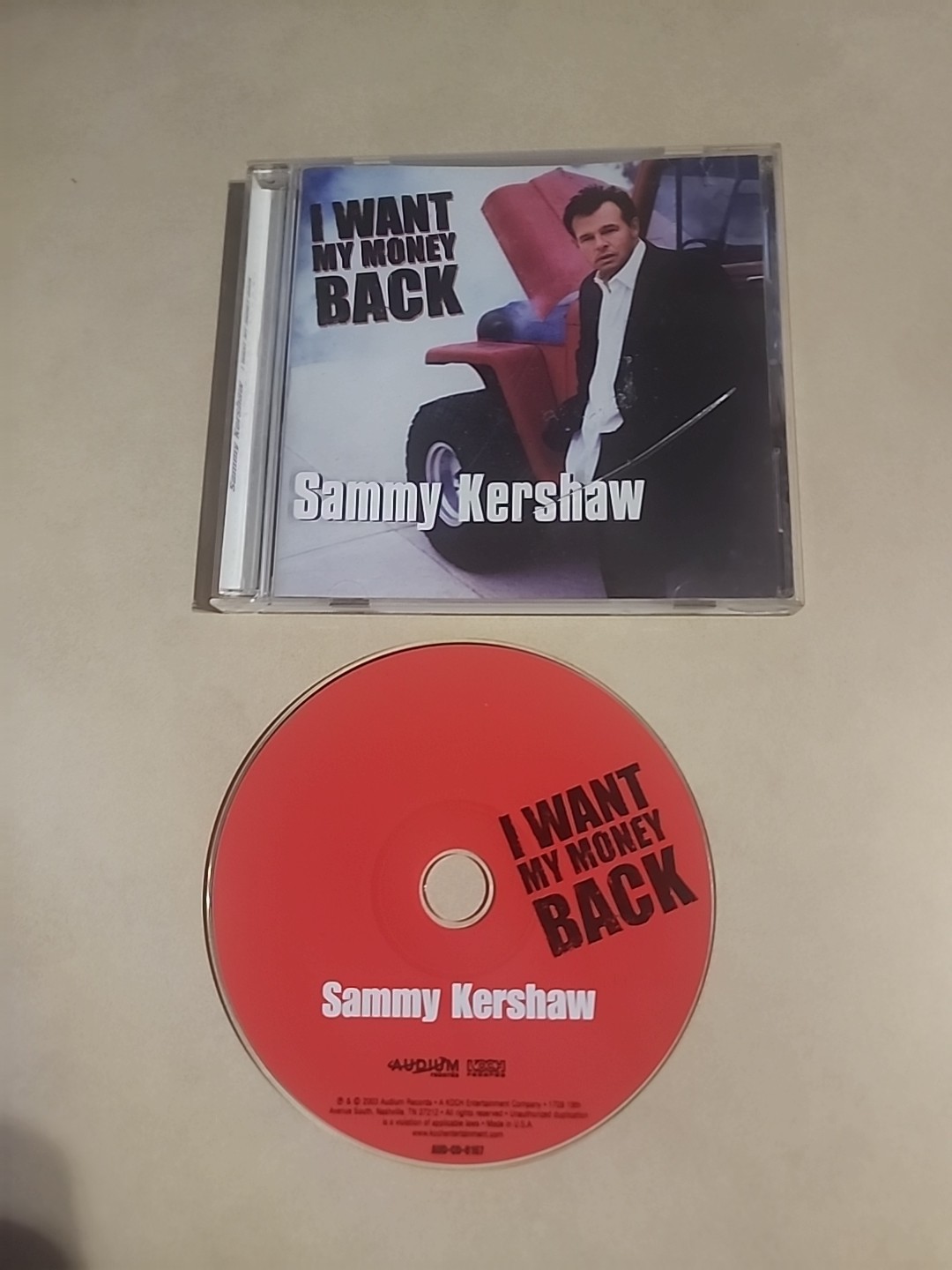 Sammy Kershaw – I Want My Money Back (CD, 2003) Country Album