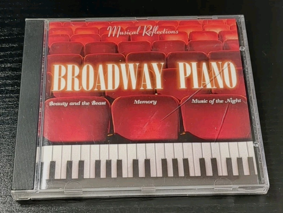 George Nascimento CD MUSICAL REFLECTIONS Broadway Piano RARE Instrumental Album