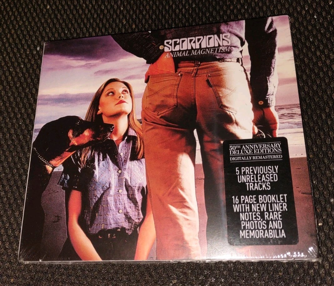Scorpions ANIMAL MAGNETISM 50th Anniversary Deluxe Edition CD 2015 BMG