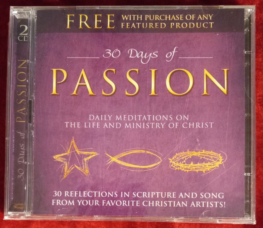 30 Days of Passion by Various Artists (2-Disc CD, 2005) Christian Meditations