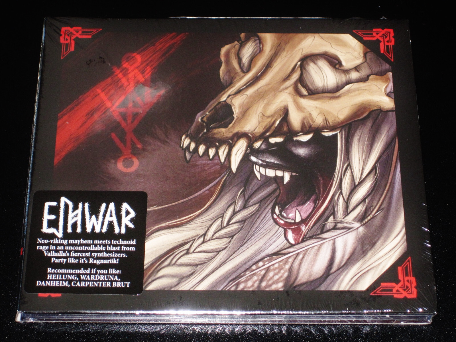 Eihwar: Viking War Trance CD 2024 Season Of Mist Recs USA SOM 812D Digipak NEW