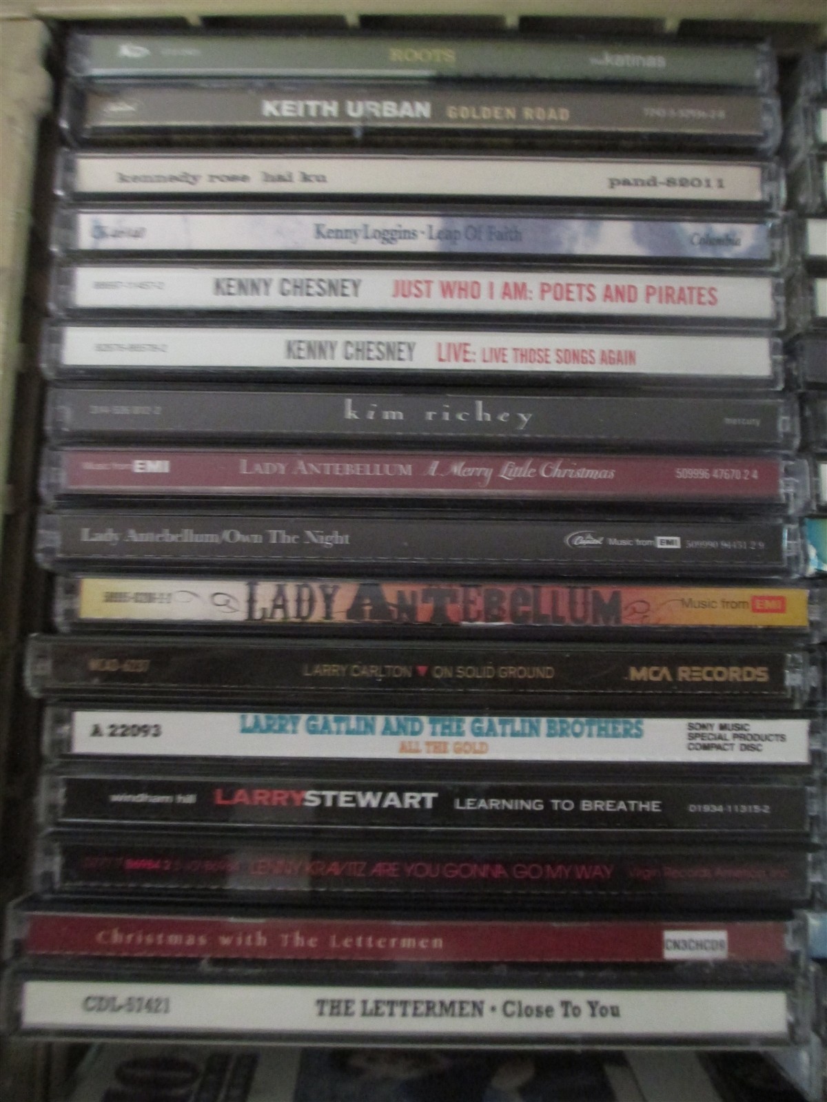 Rock Pop Country etc your choice 6 for $18 FS or $3 ea + flat Shipping