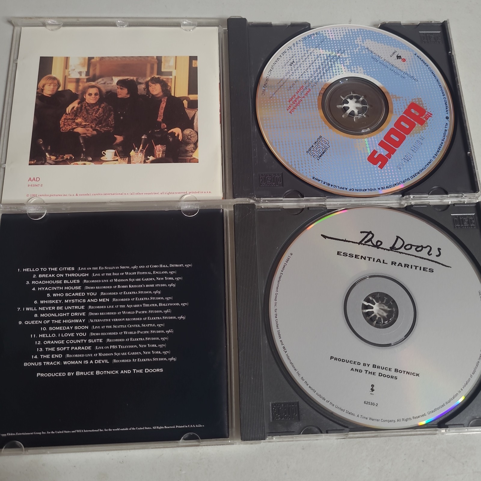 The Doors Large 12 CD Lot Instant Collection Studio Albums Best Of Live More