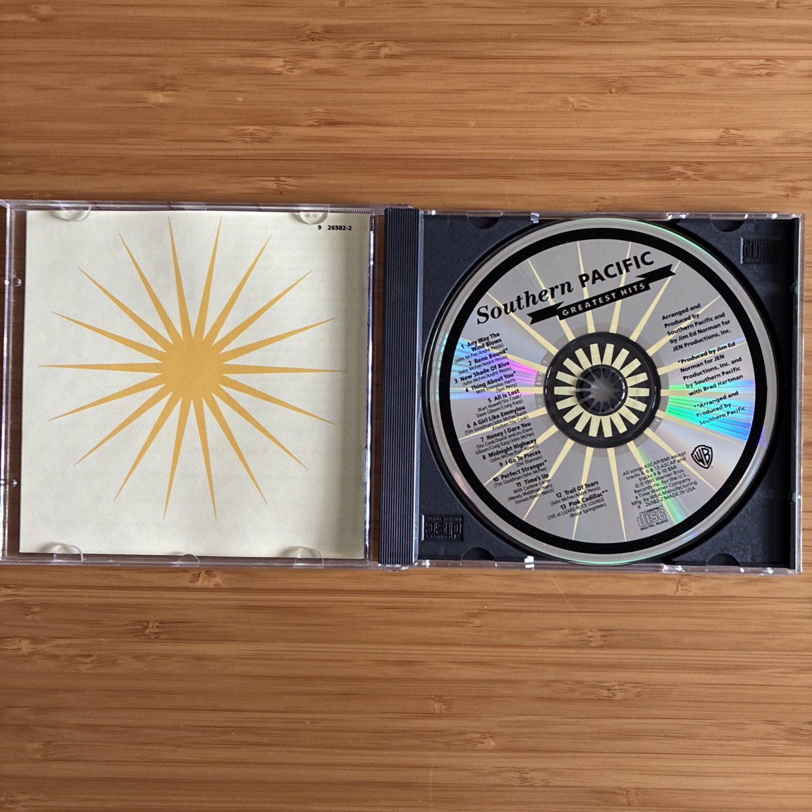Southern Pacific - Greatest Hits [CD] with disc in NM condition!