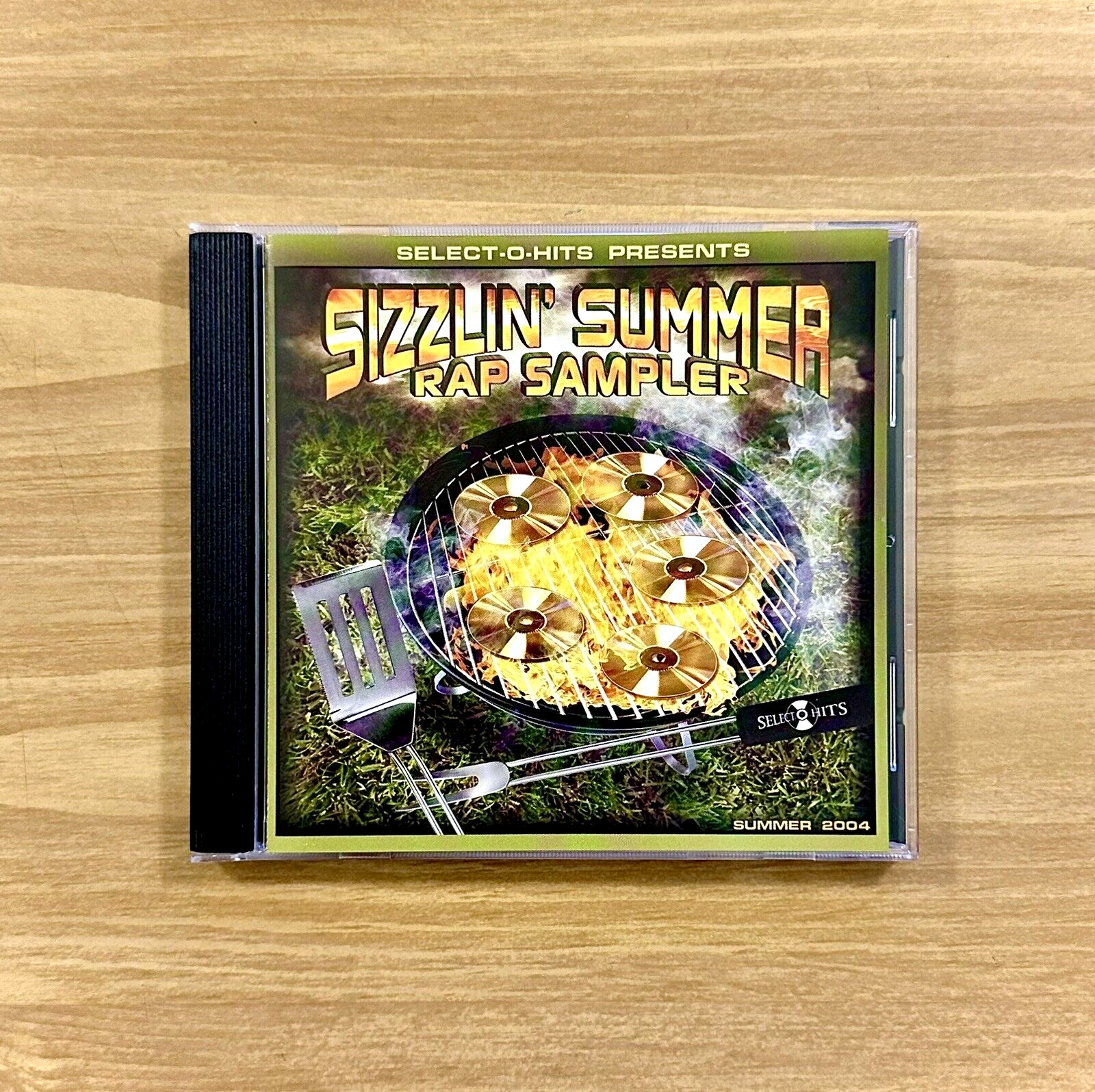 CD ~ Various ~ Sizzlin' Summer Rap Sampler ~ P.A. ~ 18 Trks ~ 2004 ~ !L🟠🟠K!