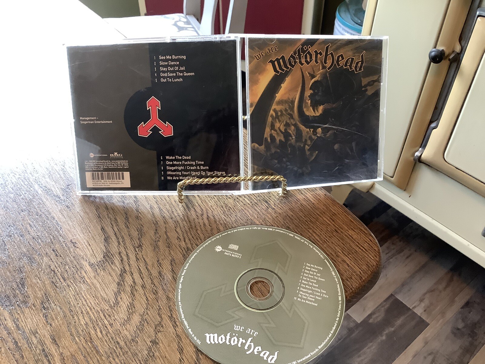 We Are Motörhead Used CD May-2000 CMC International BMG Club Metal Free USA Ship