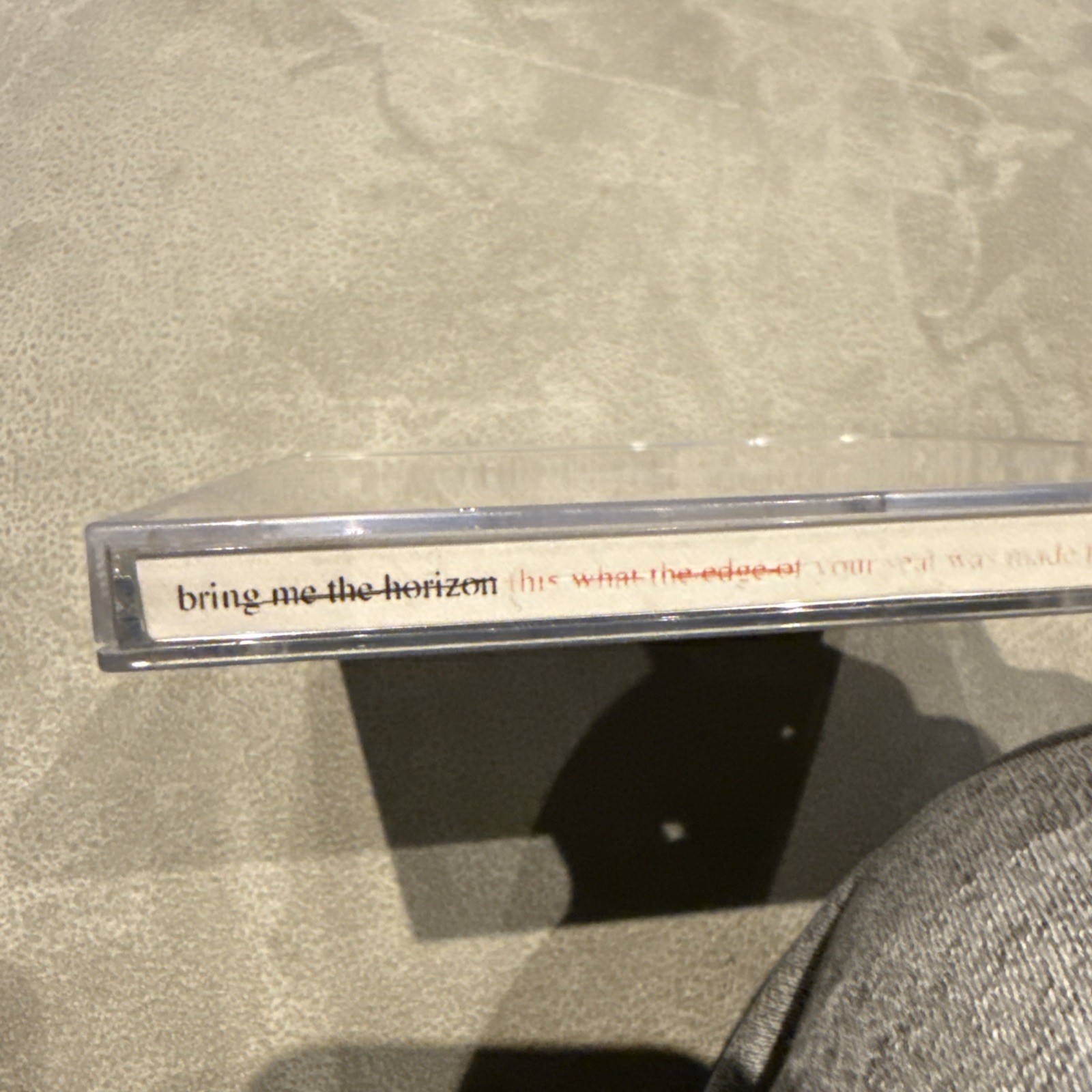 Bring Me the Horizon This Is What the Edge of Your Seat Was Made for 1st Print