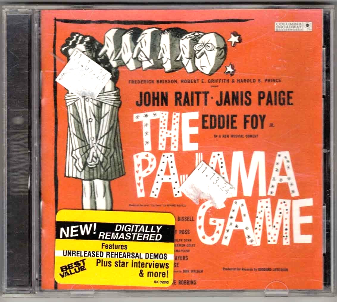OCR 6 CD LOT Annie+Pajama Game+Finians Rainbow+Kismet+Chorus Line+Sound Of Music