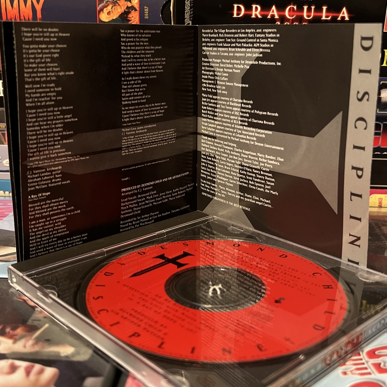 Desmond Child - Discipline 1991 CD Pop Hard Rock Richie Sambora Club Edition