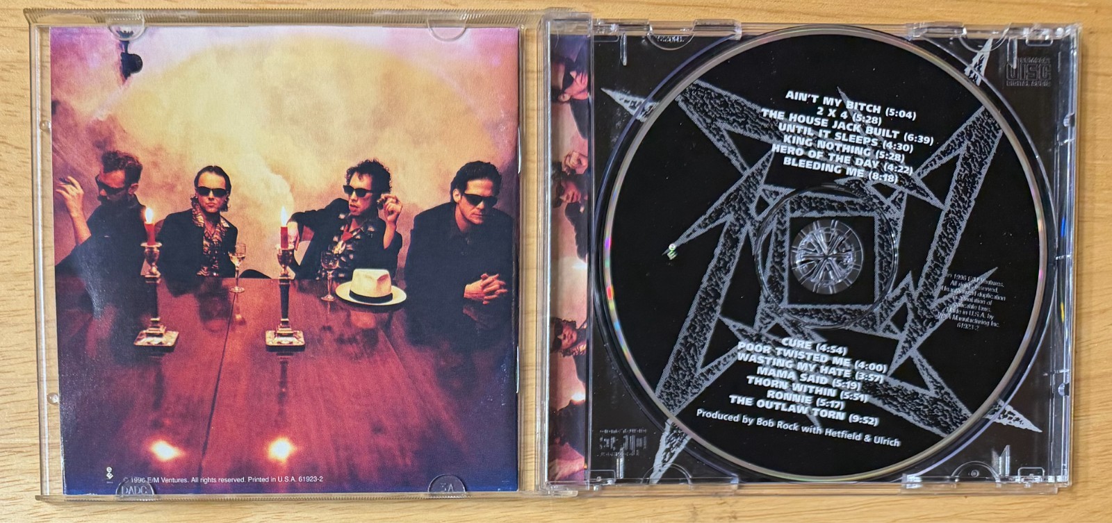 Metallica Load CD 1996 Elektra SRC/WMC Original Pressing VG