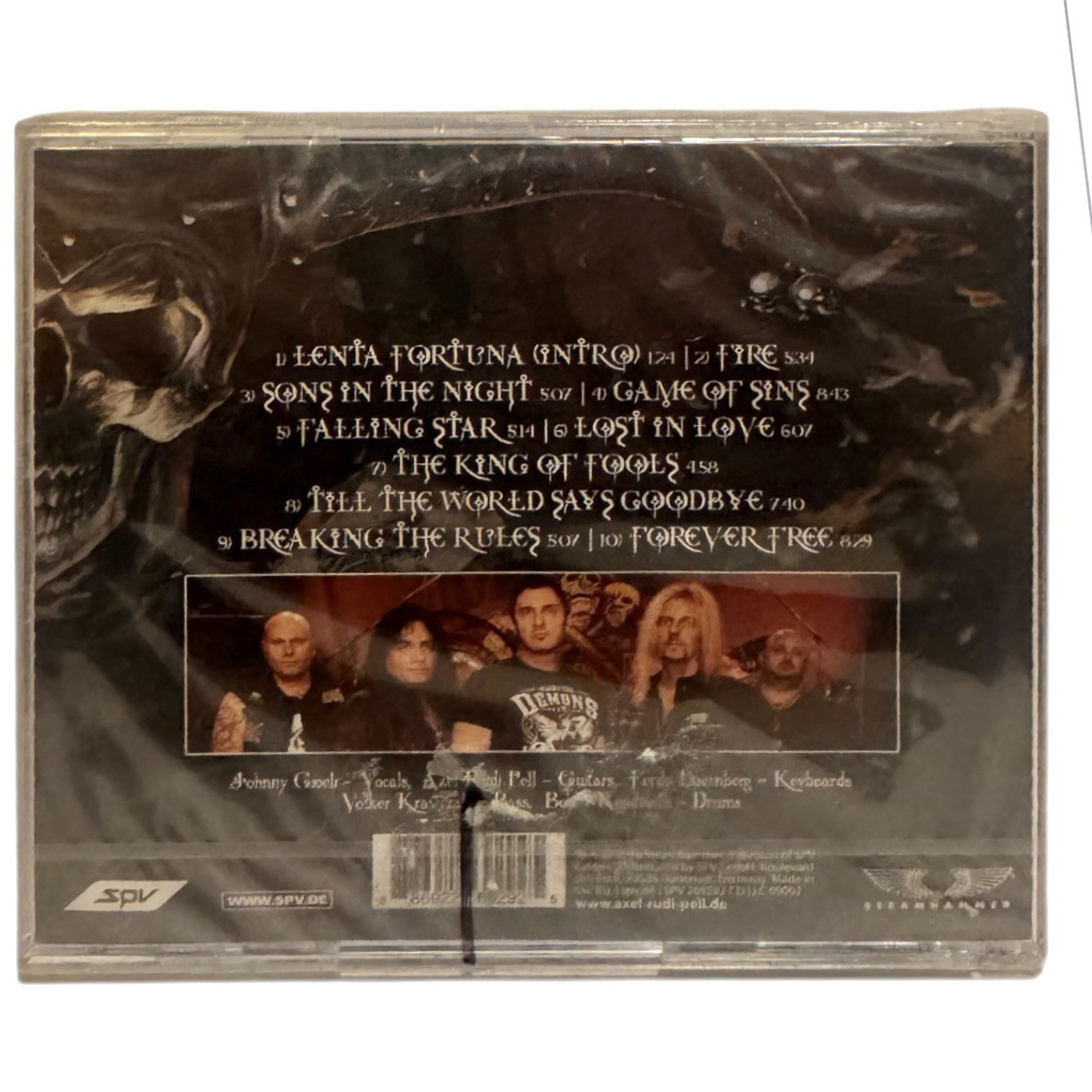 Axel Rudi Pell ~ Game Of Sins CD 2016 Steamhammer Germany NEW FACTORY SEALED
