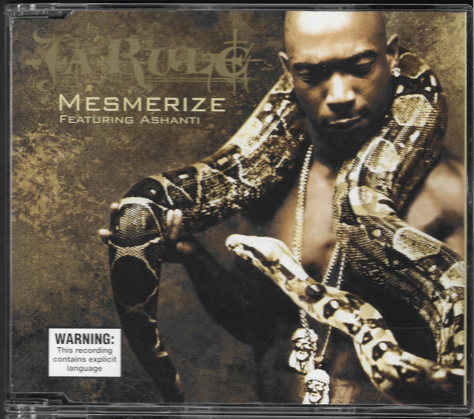 Ja Rule Mesmerize feat Ashanti 2003 CD Single Enhanced Murder Inc Def Jam