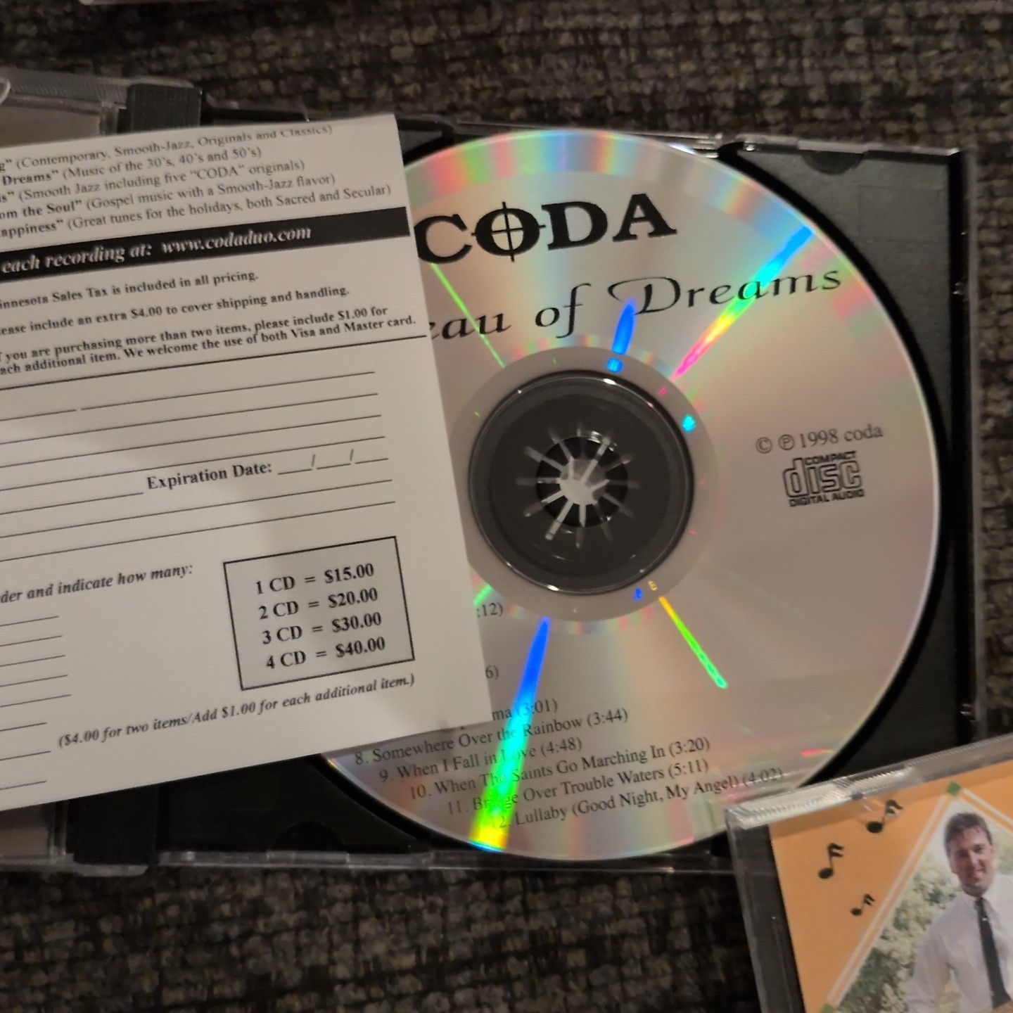 Lot Of 3 Coda CDs. Repeat This, Sounds From The Soul, Self Titled