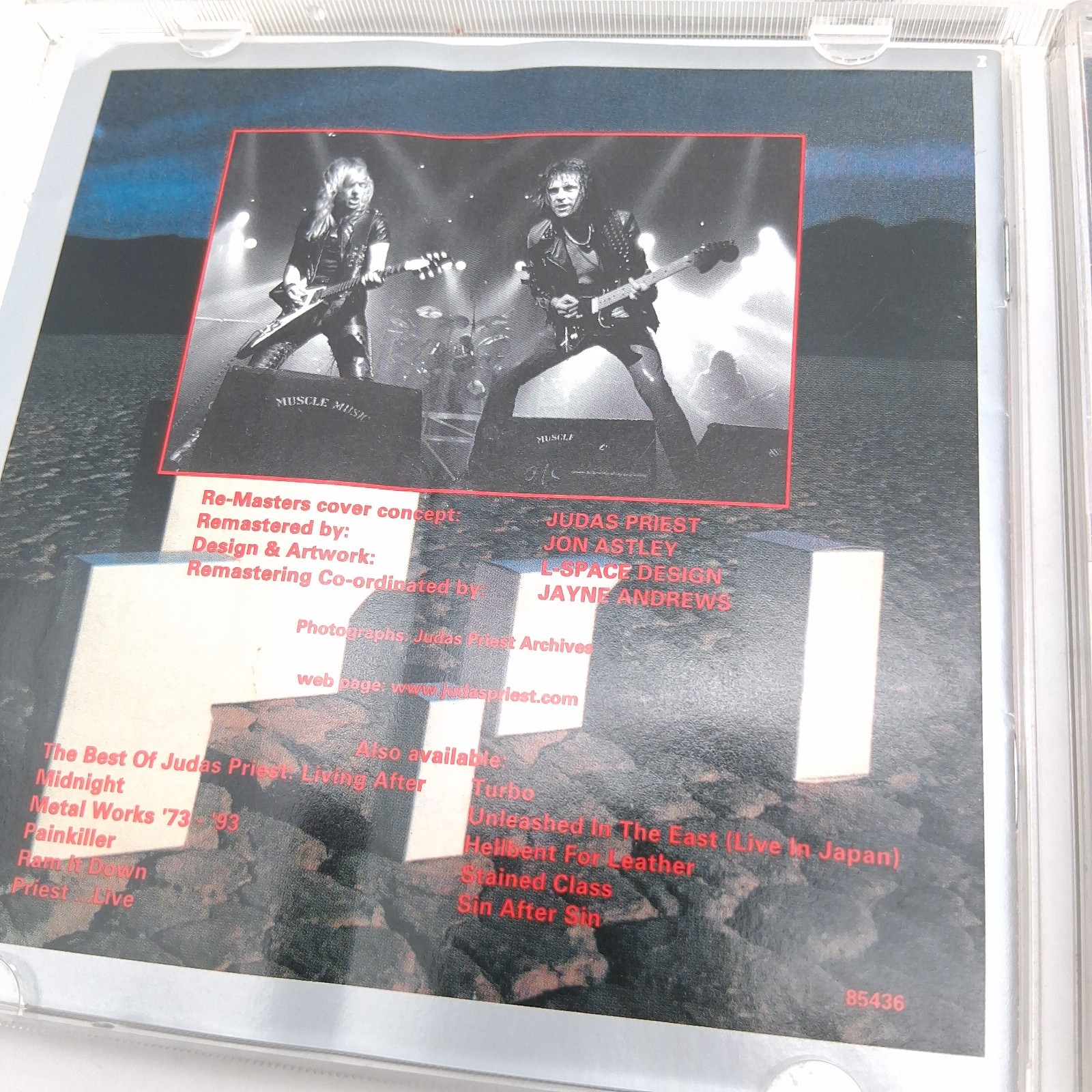 Judas Priest – Point of Entry CD 2001 Remaster Heavy Metal Columbia Legacy